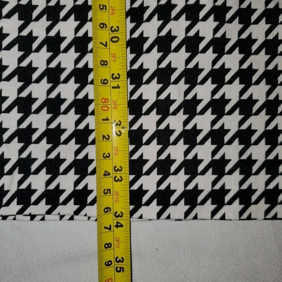 Jules & Leopold Black and White Wide Leg Pants - Picture 7 of 10